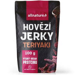 BEEF teriyaki jerky - sušené hovězí maso s teriyaki příchutí