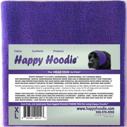 Happy Hoodie - uklidňující čelenka pro psy a kočky
