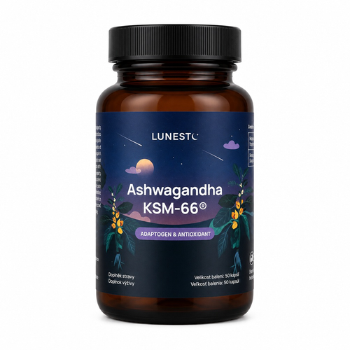 Lunesto Ashwagandha KSM-66 50 kapslí