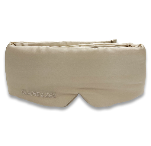 Hedvábná maska na oči na spaní Claire & Zen