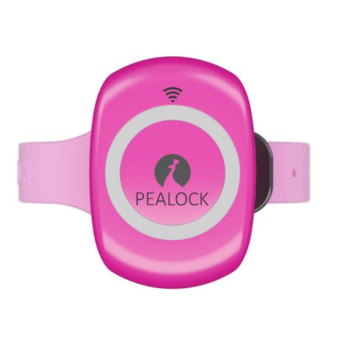 Pealock – elektronický zámek Růžová