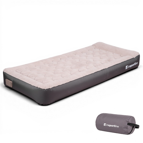Jednolůžková nafukovací matrace inSPORTline Valkon 197x90x22 cm s vestavěnou elektrickou pumpou