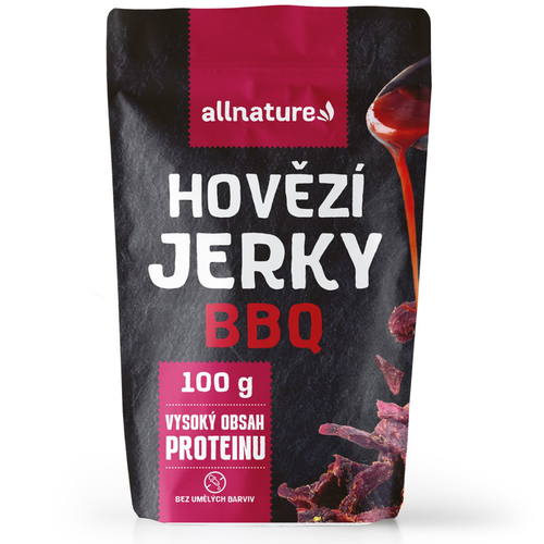 BEEF BBQ jerky - sušené hovězí maso s příchutí BBQ