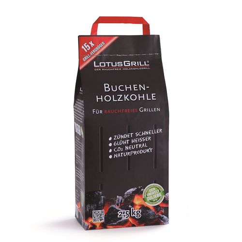 Dřevěné uhlí LotusGrill 2,5kg