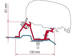 Adaptér na markýzu VW Crafter H2