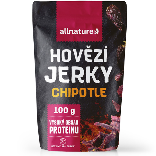 BEEF Chipotle jerky - sušené hovězí maso s chipotle omáčkou