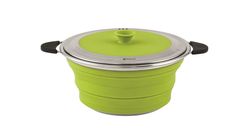 Hrnec s poklicí Outwell Collaps 2.5L Lime Green