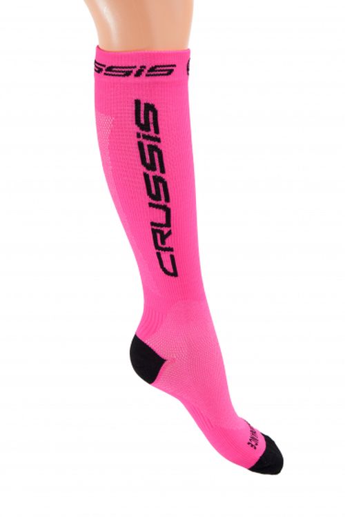 Podkolenky kompresní Crussis Růžová 41-43