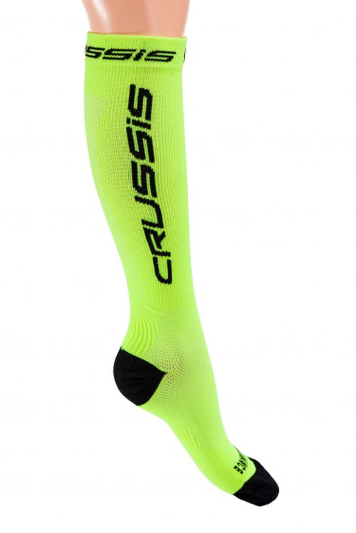 Podkolenky kompresní Crussis Žlutá 41-43