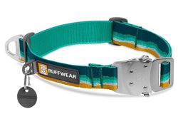 Ruffwear Top Rope™ Obojek pro psy Zelená, Žlutá 11-14"