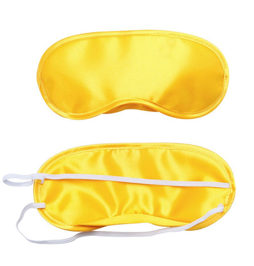 Saténová maska na oči na spaní