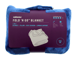 Cabeau Fold'n Go 4v1 Cestovní deka z mikrovlákna